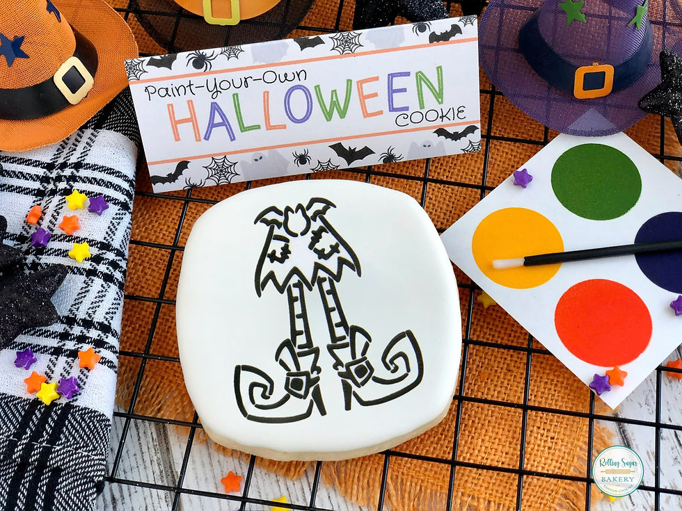 Thumbnail: Paint-Your-Own Halloween Cookie