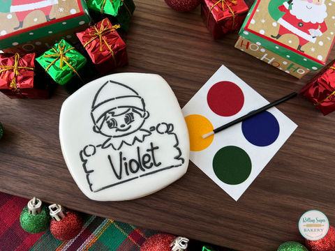 Paint-Your-Own Christmas Cookies