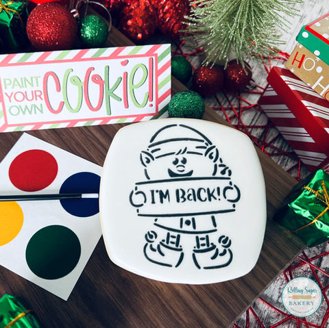 Paint-Your-Own Christmas Cookies