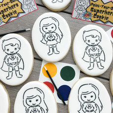 Superhero Cookies