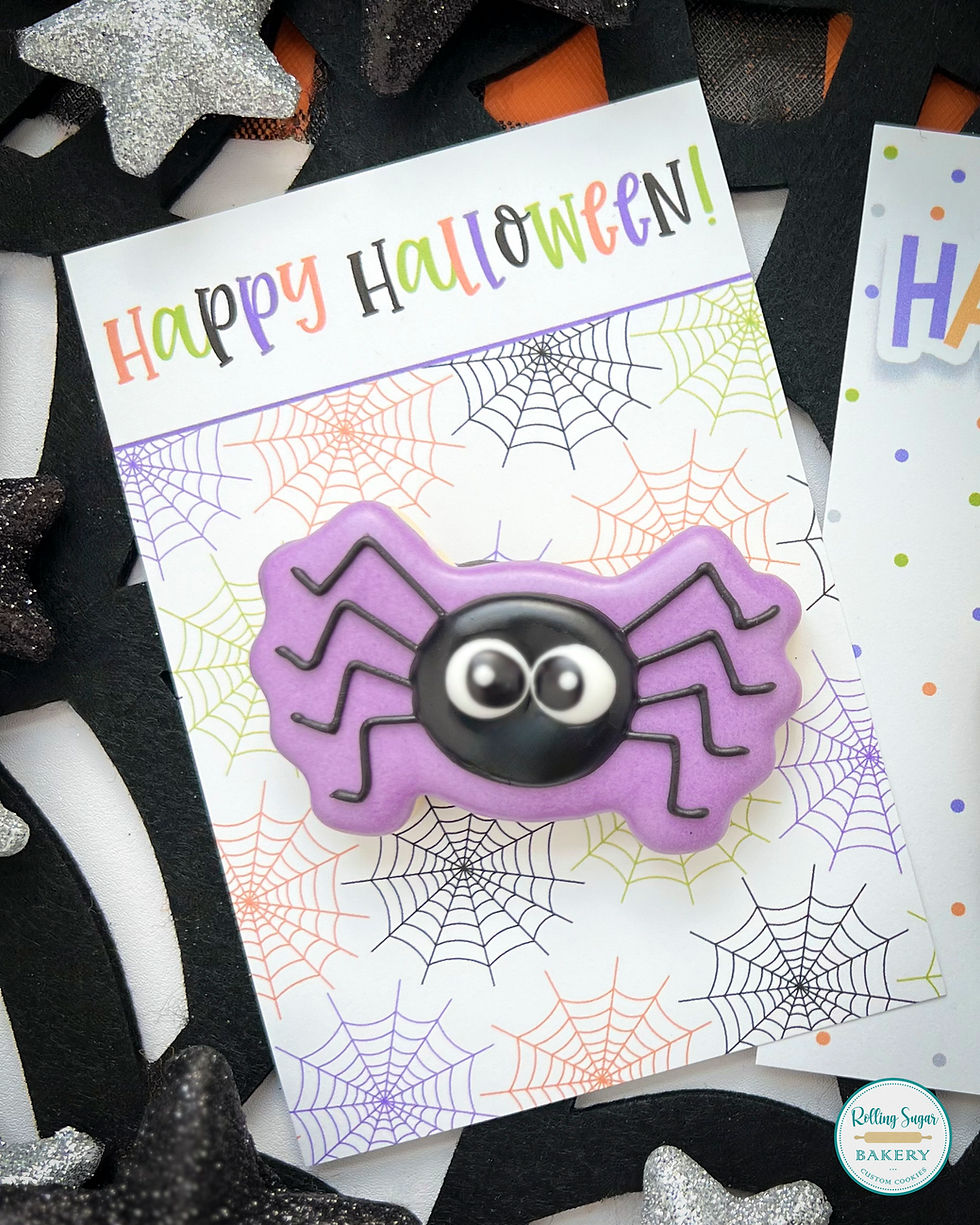 Thumbnail: Halloween Cookie Card
