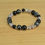 Thumbnail: Snowflake Obsidian and Lepidolite Stretch Bracelet