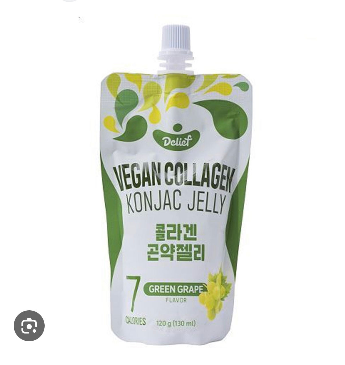 Delief Vegan Collagen Konjac Jelly (Green Grape)