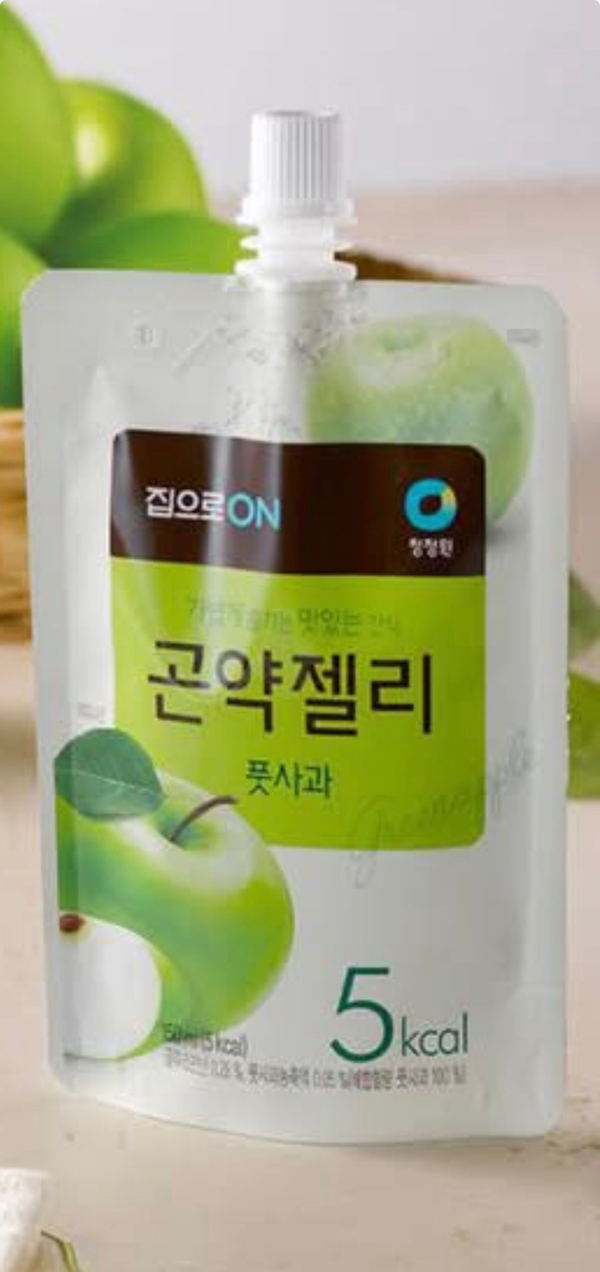 Korean Konjac Jelly Apple Flavour (150g)