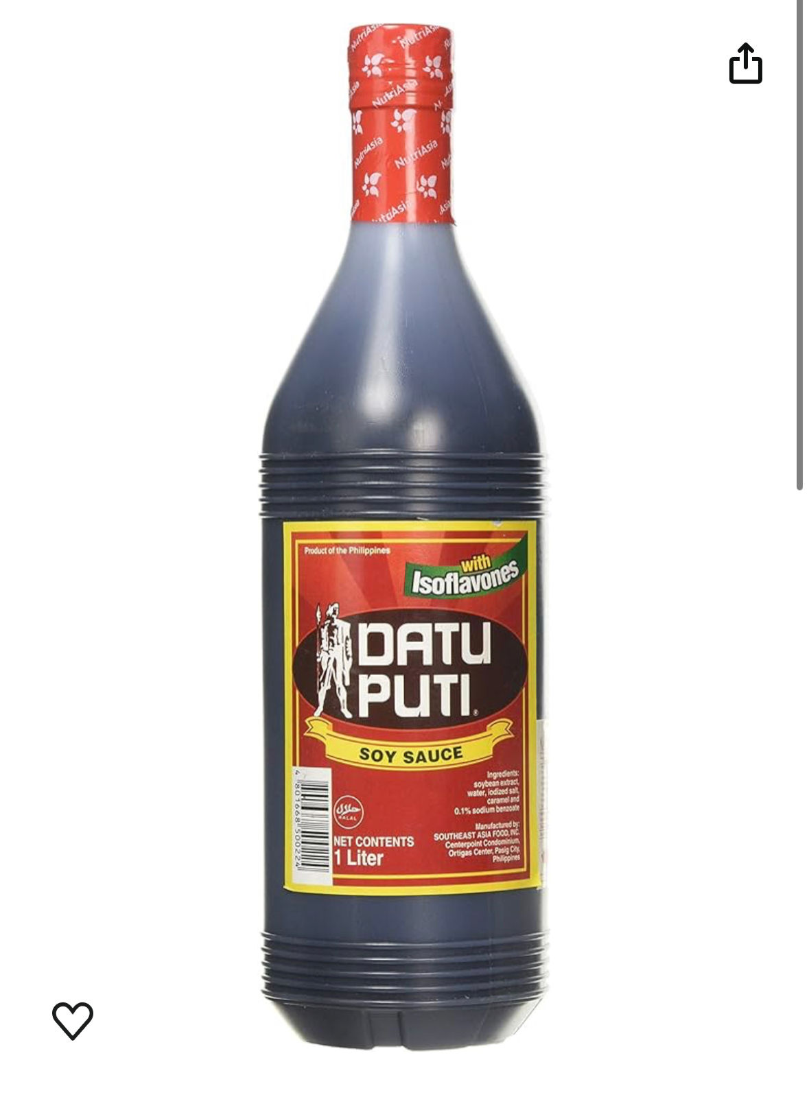 Datu Puti Soy Sauce (1L)