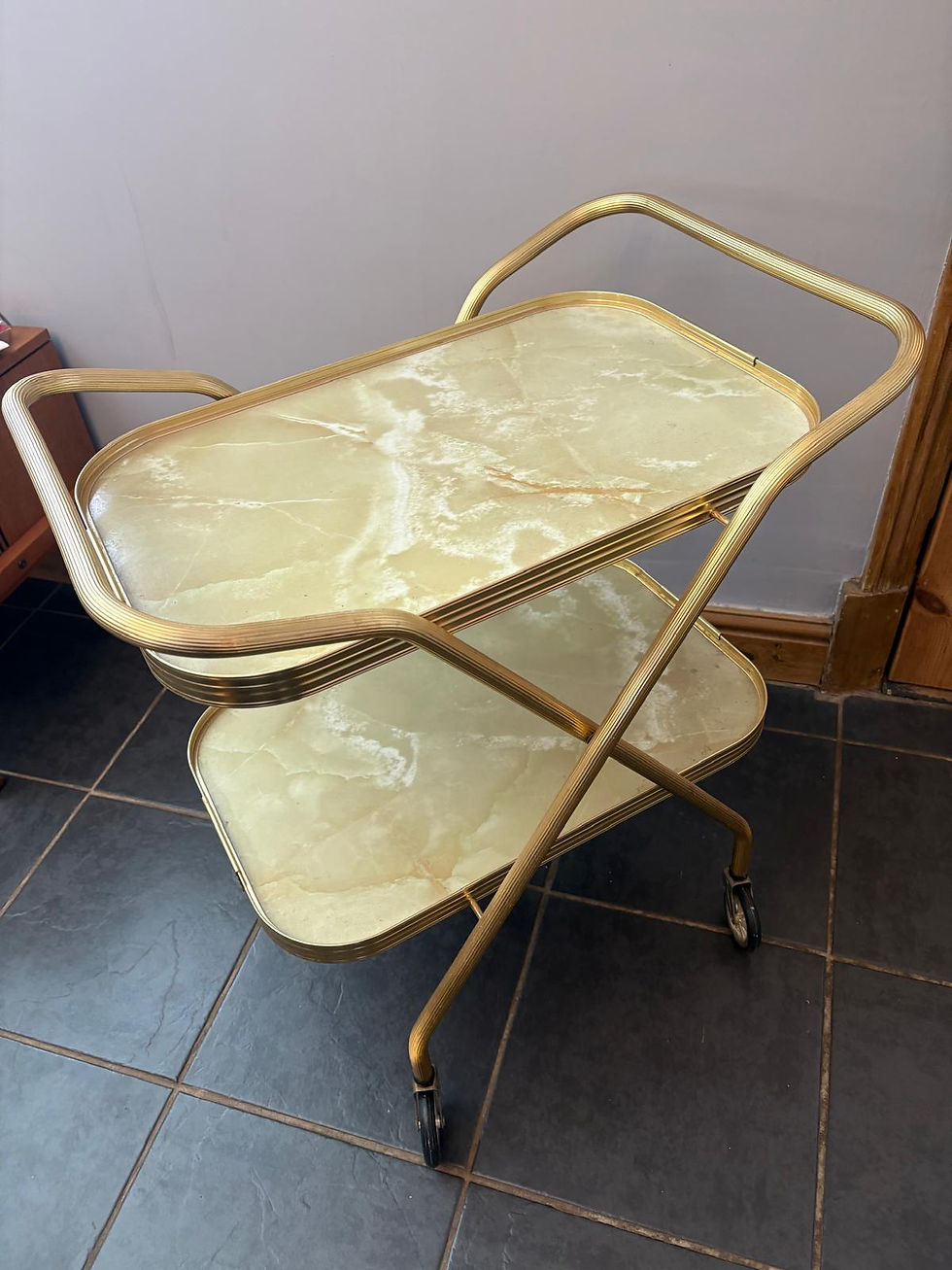 Thumbnail: Elegant Bar Serving Trolley
