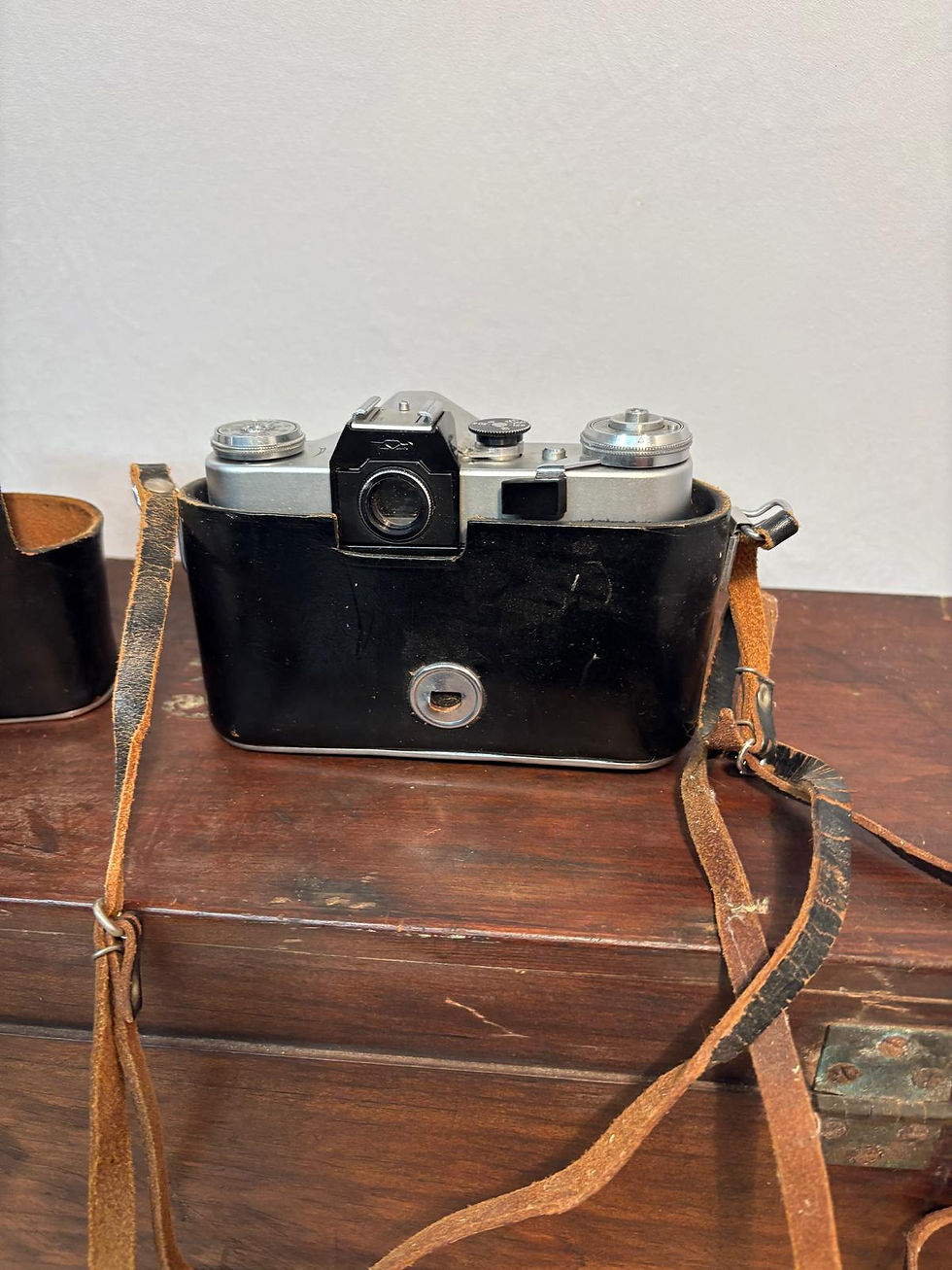 Thumbnail: Vintage Zenit-B 35mm SLR Camera with Industar-50-2 Lens + Case – Made in USSR