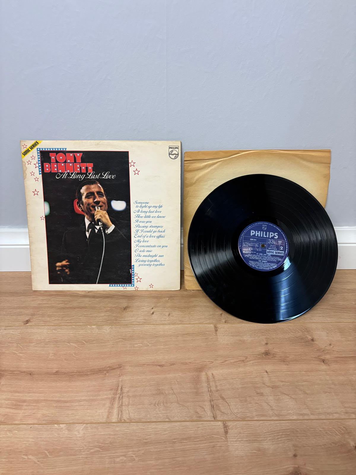 Tony Bennett – At Long Last Love (Philips Sonic Series) Vinyl LP