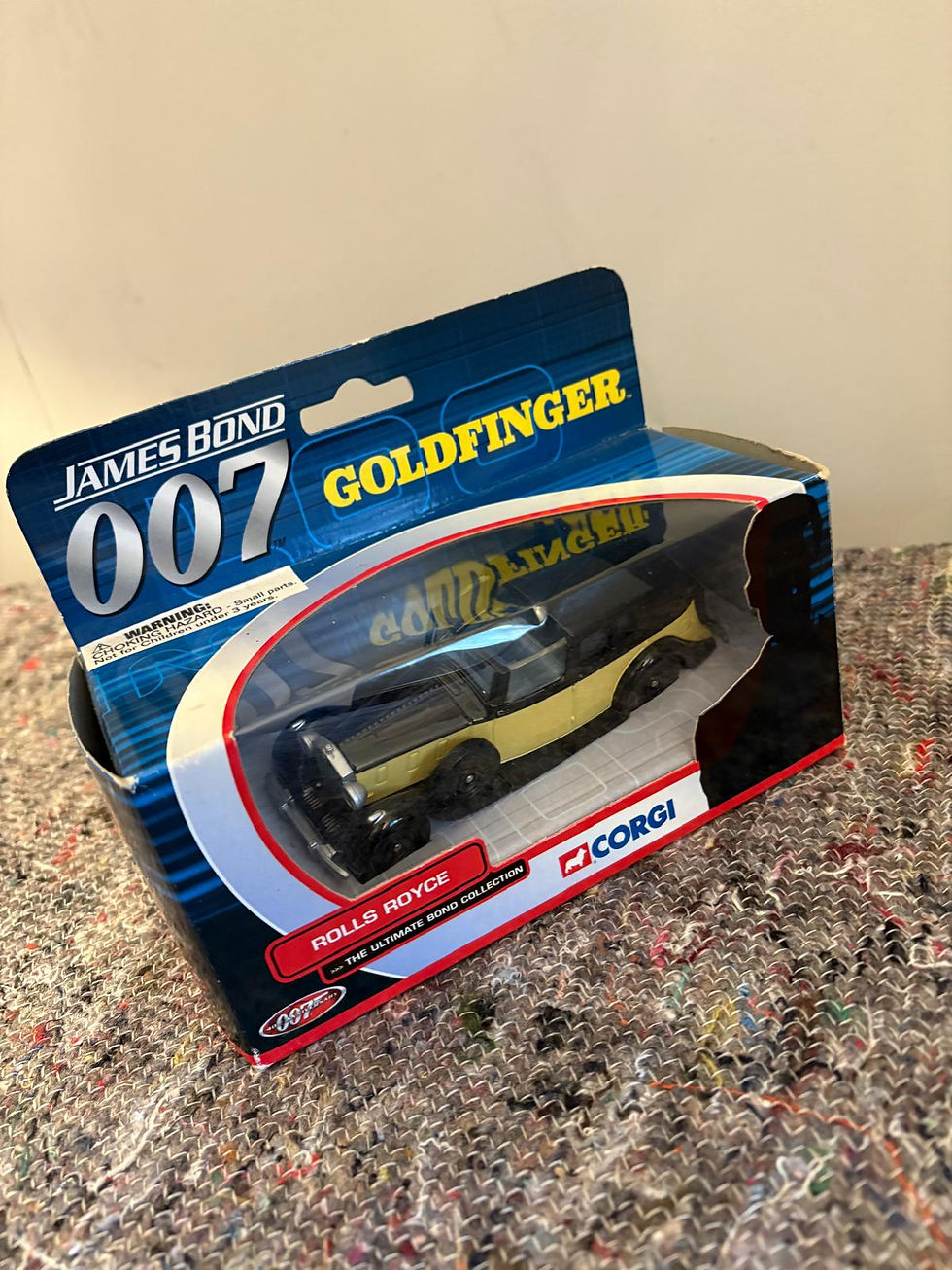 Thumbnail: Corgi James Bond 007 Goldfinger Rolls Royce - Diecast Model in Original Box