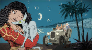 REVIEWS AND DRAWINGS from Alec Reed Academy - 'Le chat du rabbin'