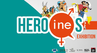 Lakes Comic Art Festival special exhibition Heroines - The female
representation
in comics