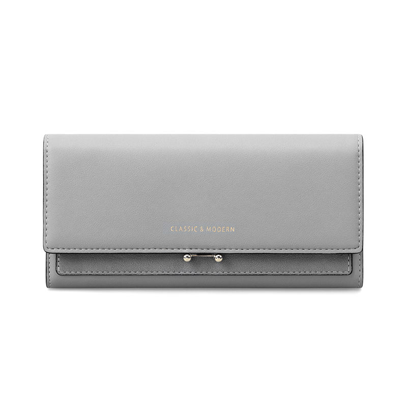 2023 Brand Luxury Women Wallet Long Purse Clutch Large Capacity Female Wallets L