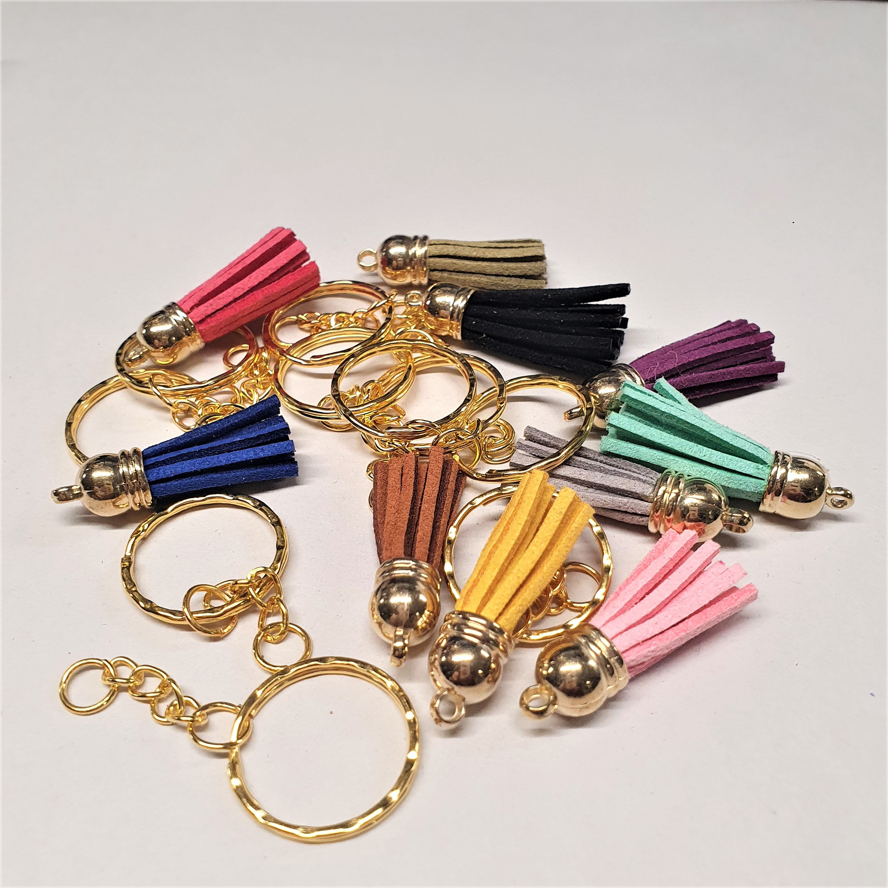 Tassel Key Chain - 20 piece pack - Gold