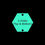 Thumbnail: Hexagon Tag - 2 Holes -Top & Bottom