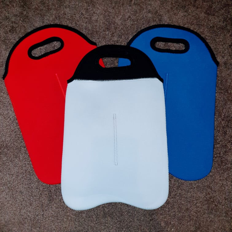 Neoprene Double Wine Bottle Carrier Sublimation or HTV Clarke Craft