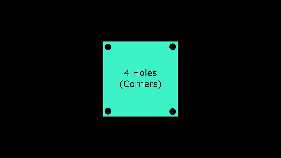 Thumbnail: Square - 400 - 500 - 600mm