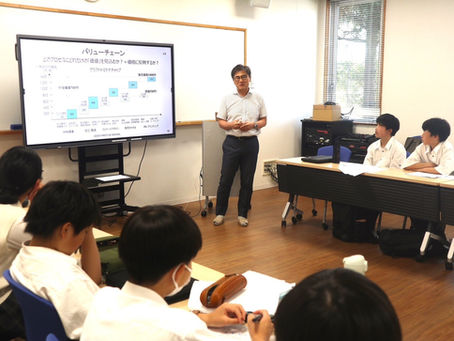 松本秀峰中等教育学校でアントレプレナーシップ研修を開催しました！
