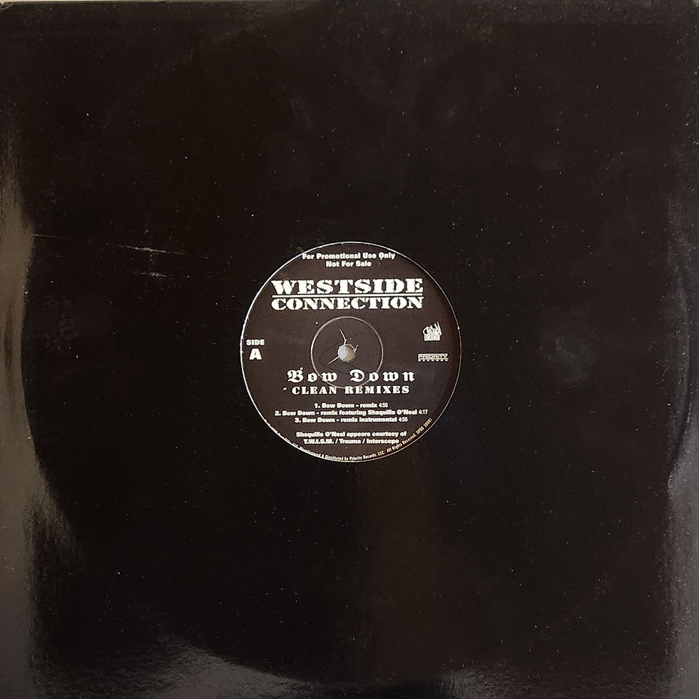 Westside Connection - BOW DOWN - CLEAN REMIXES