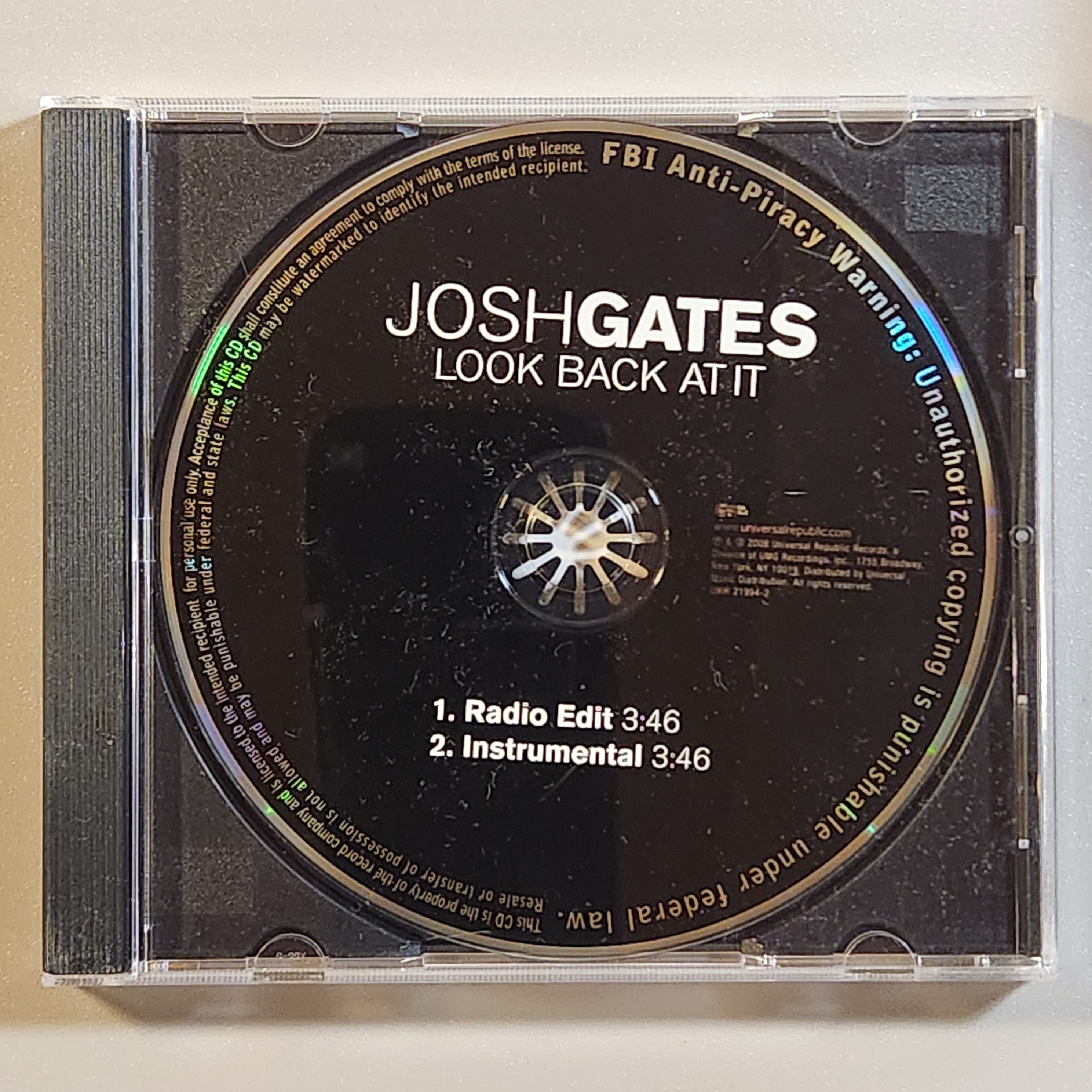 Josh Gates - LOOK BACK AT IT