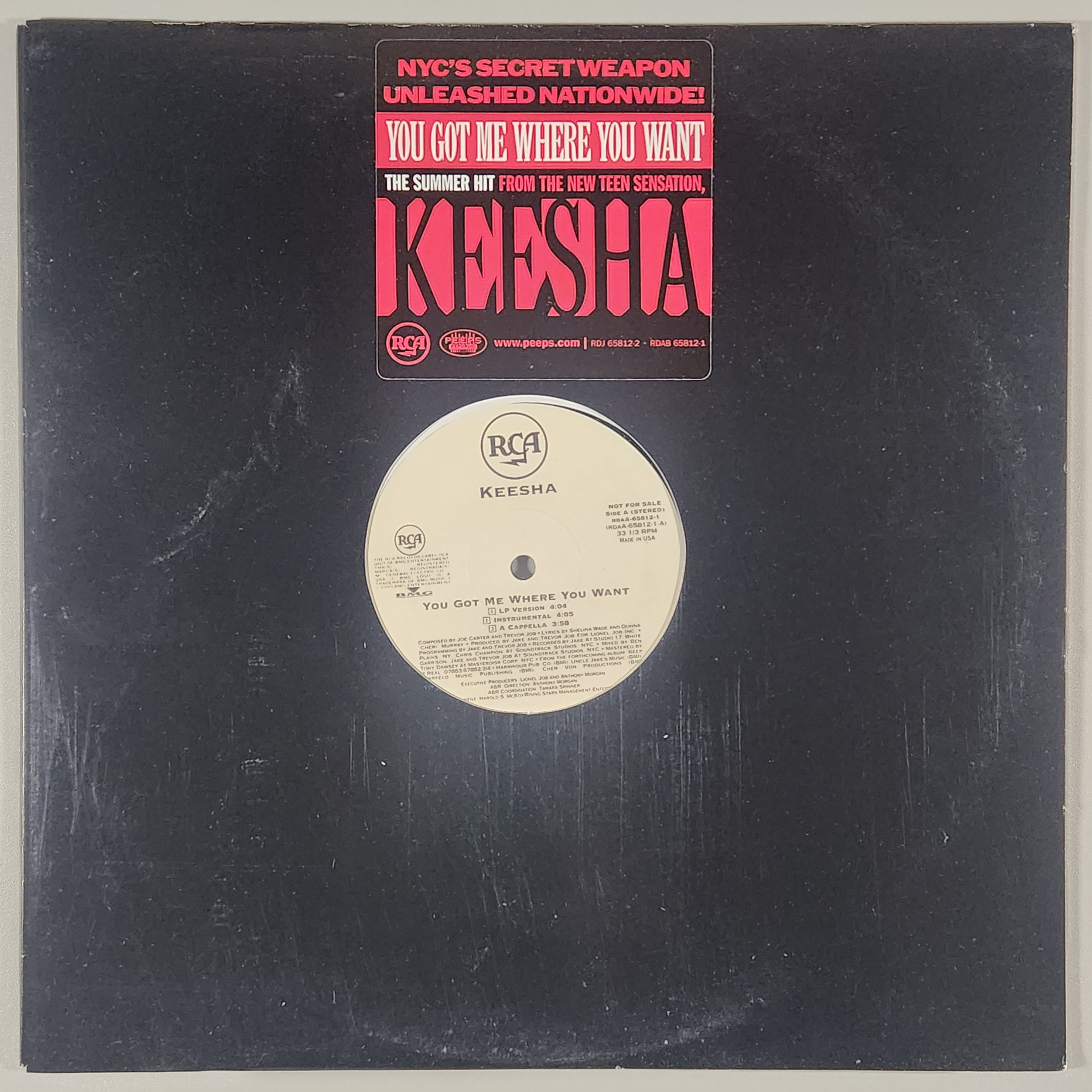 Keesha - YOU GOT ME WHERE YOU WANT