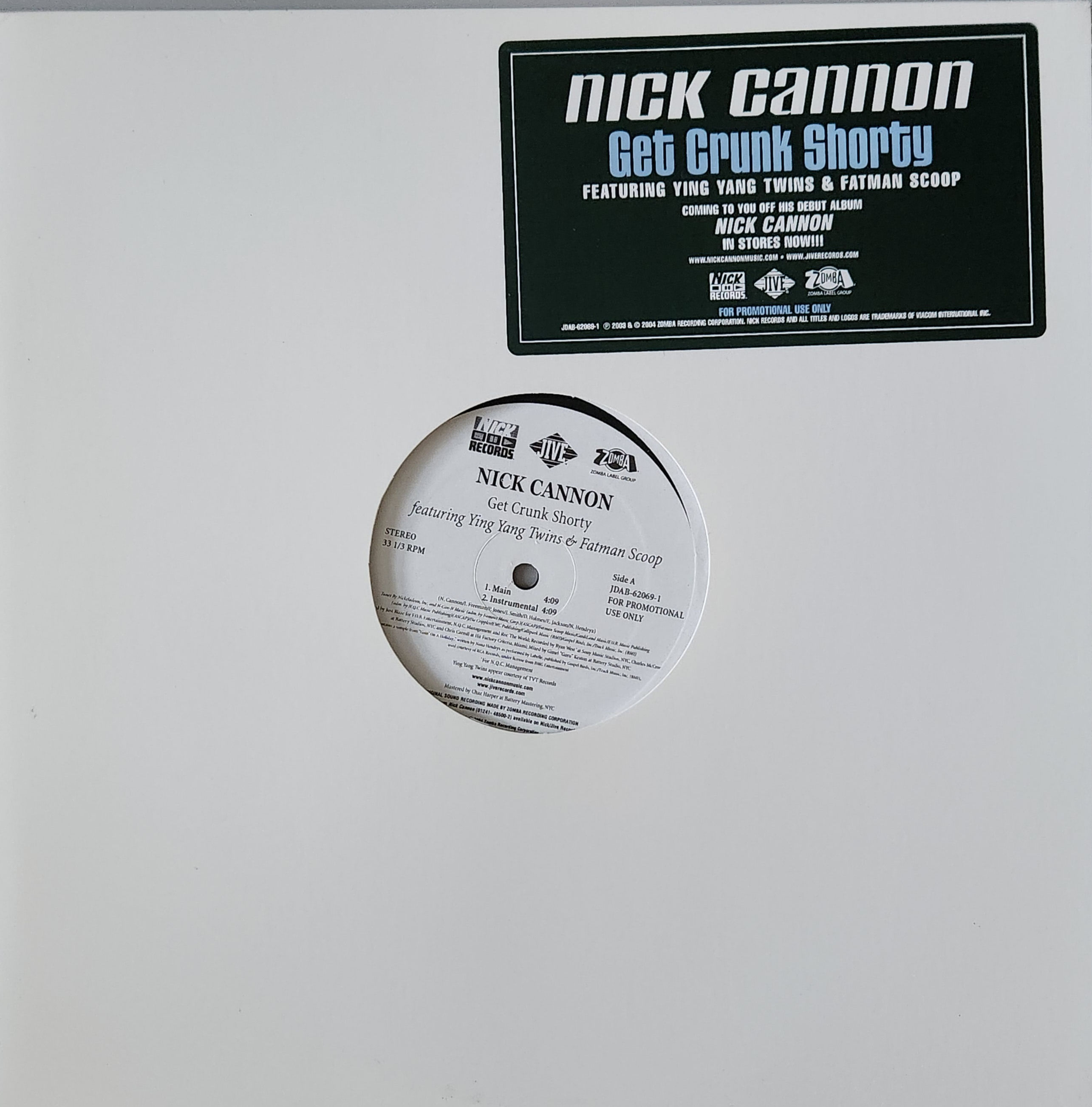 Nick Cannon - GET CRUNK SHORTY