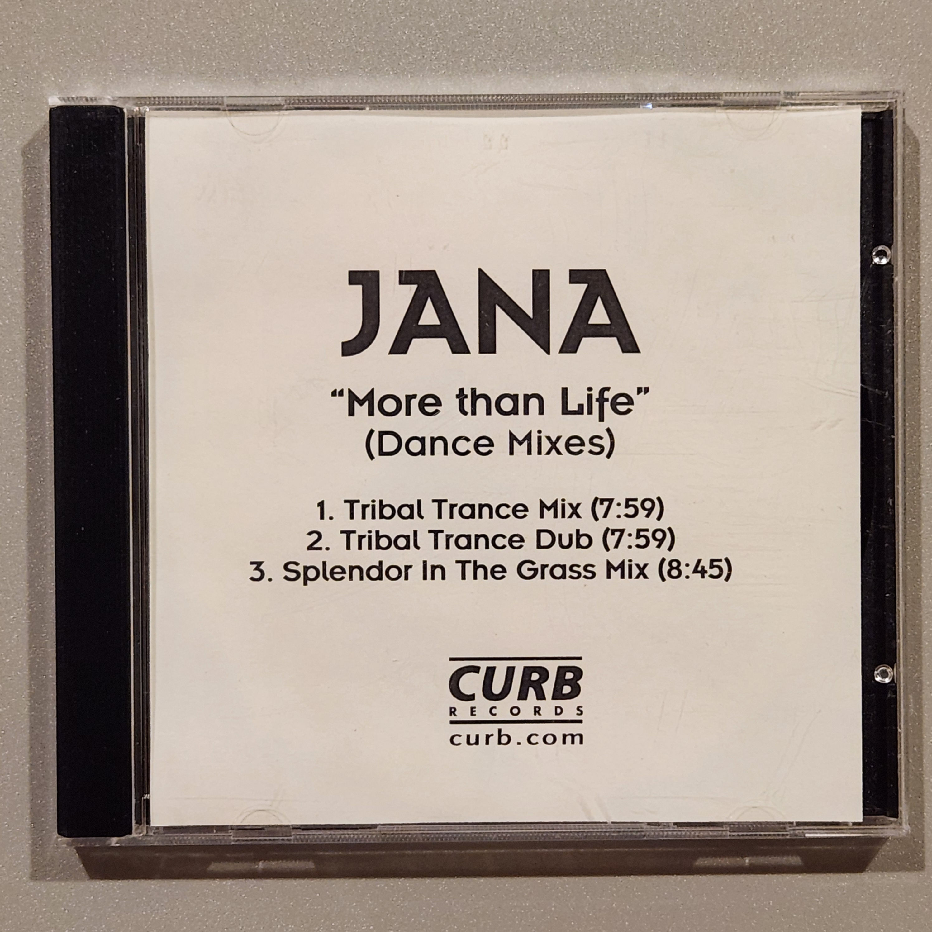 Jana - MORE THAN LIFE - DANCE MIXES
