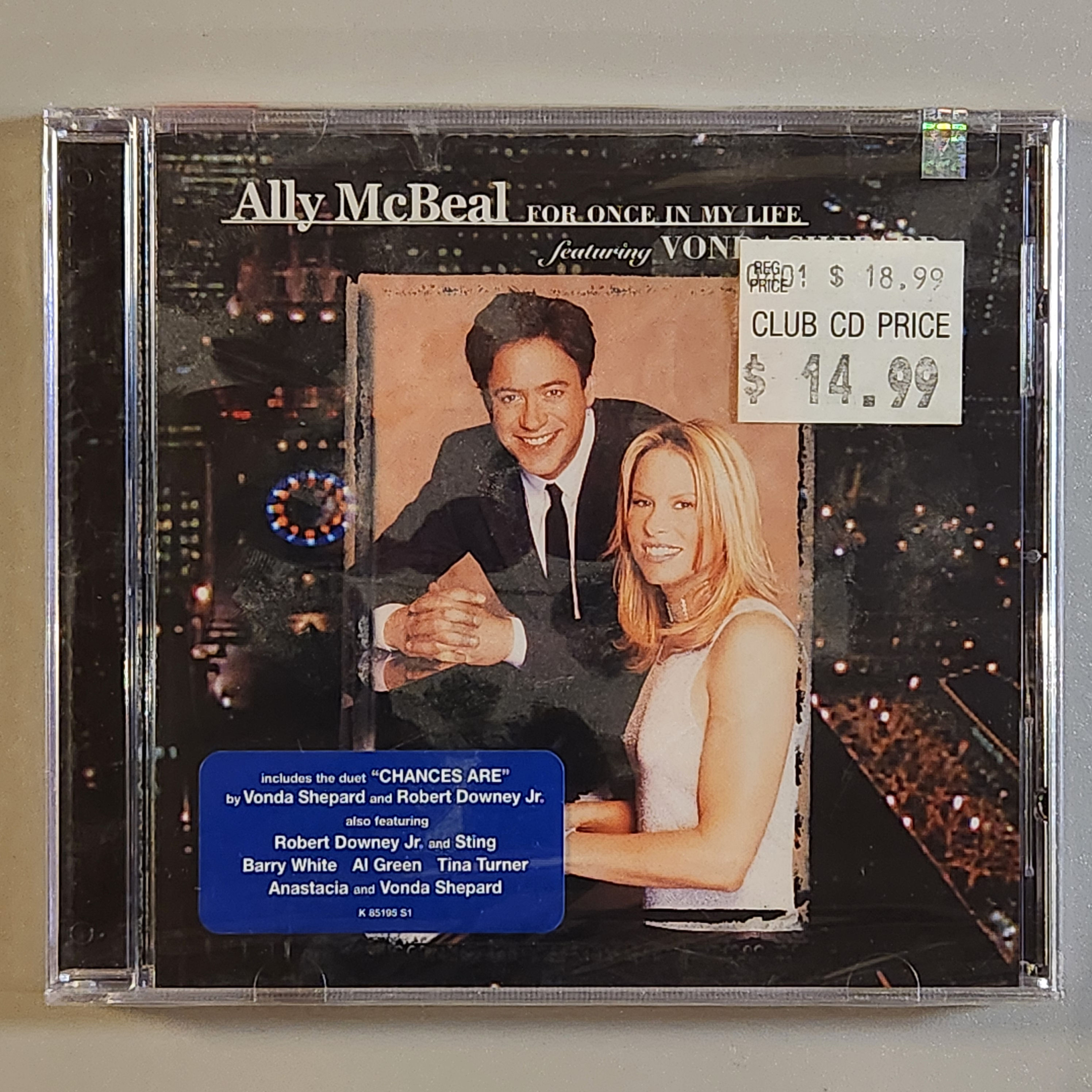 Various Artists - ALLY MCBEAL - FOR ONCE IN MY LIFE