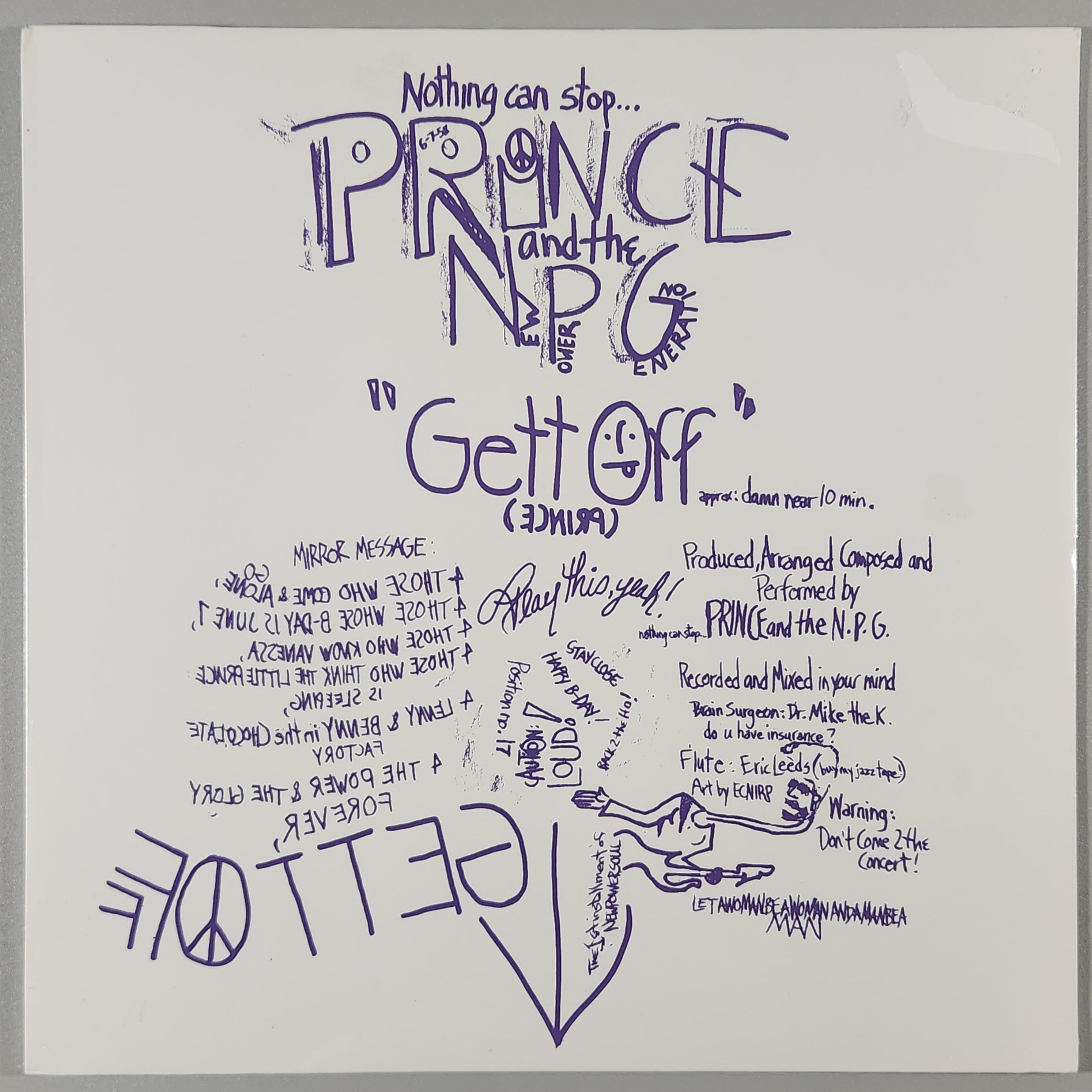 Prince And The New Power Generation - GETT OFF