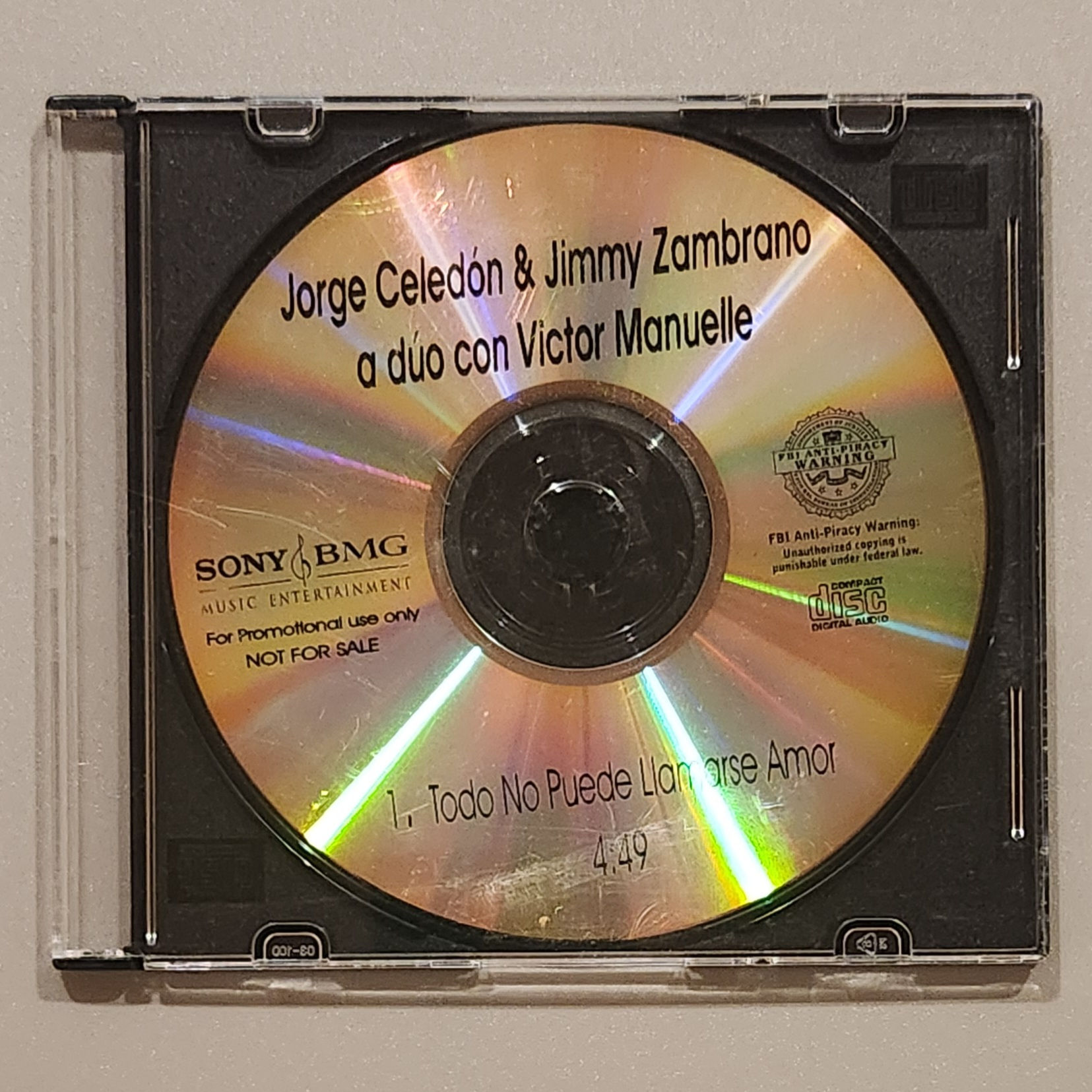 Jorge Celedon & Jimmy Zambrano - TODO NO PUEDE LLAMARSE AMOR