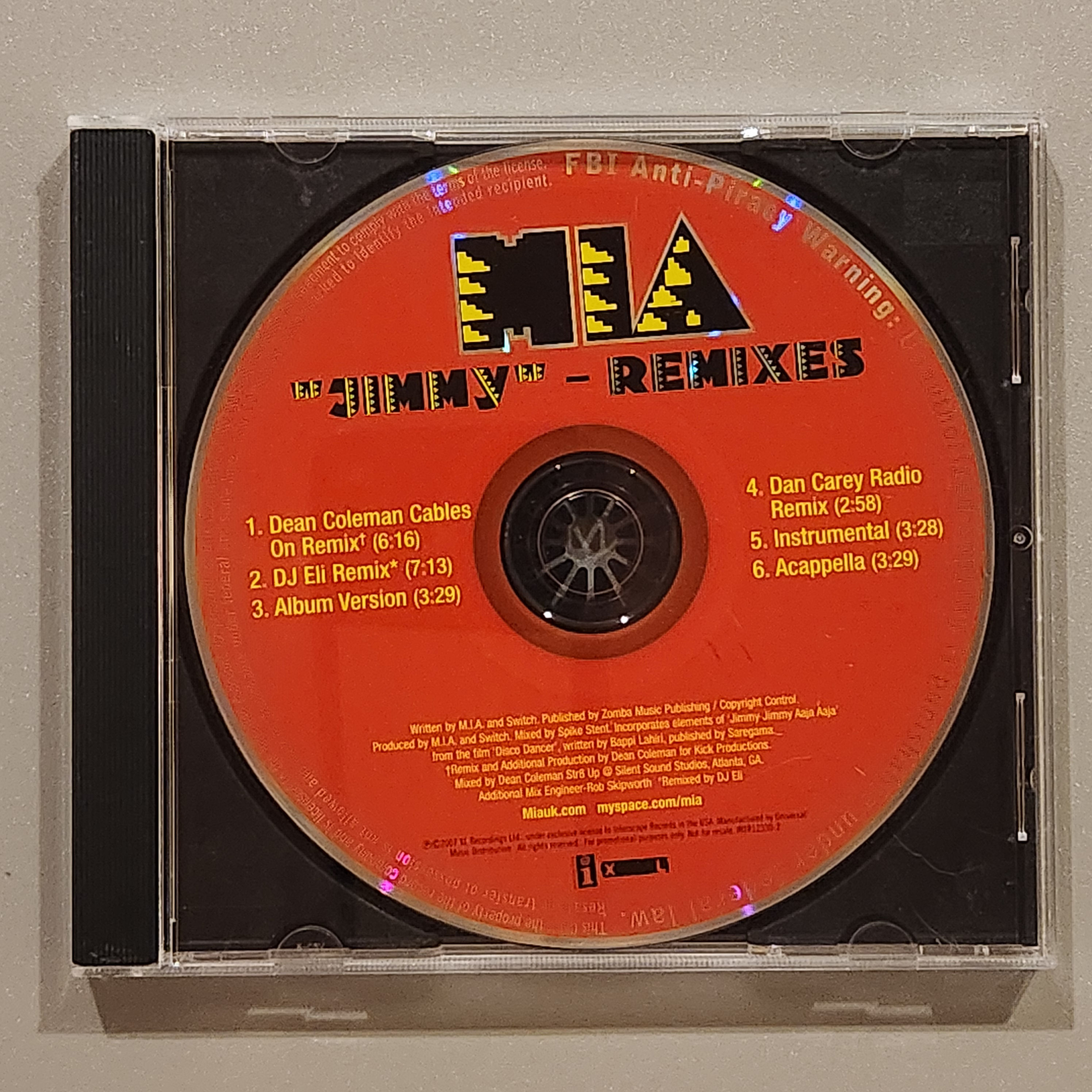 M.I.A. - JIMMY - REMIXES