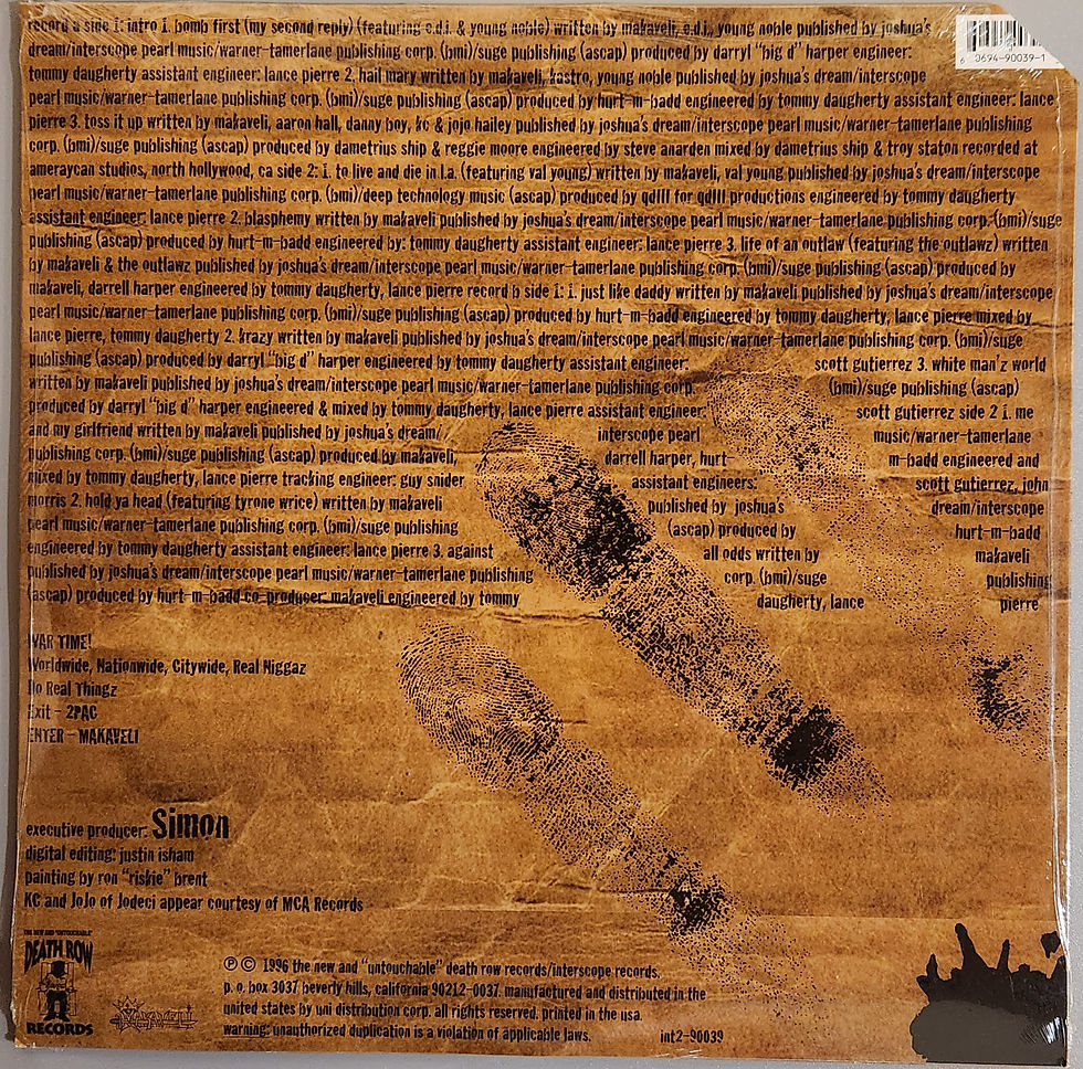 Thumbnail: Makaveli - THE DON KILLUMINATI (THE 7 DAY THEORY)