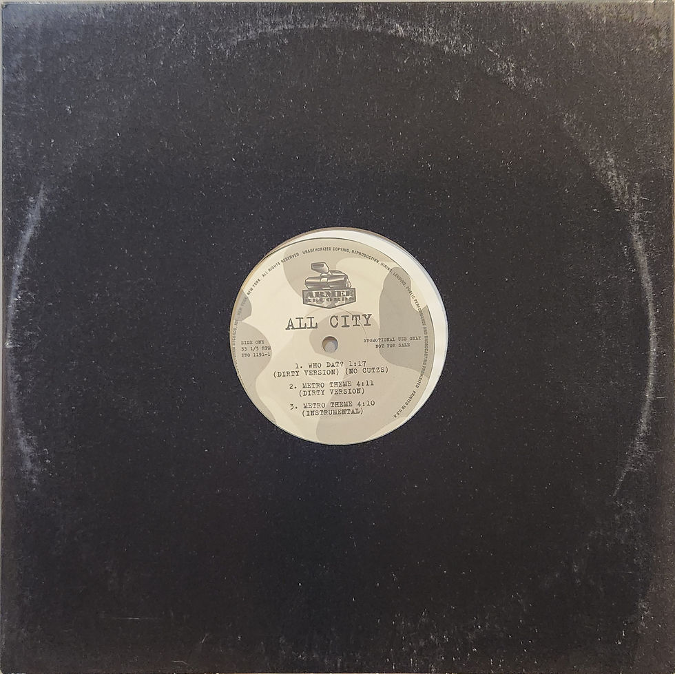 All City - WHO DAT? / METRO THEME