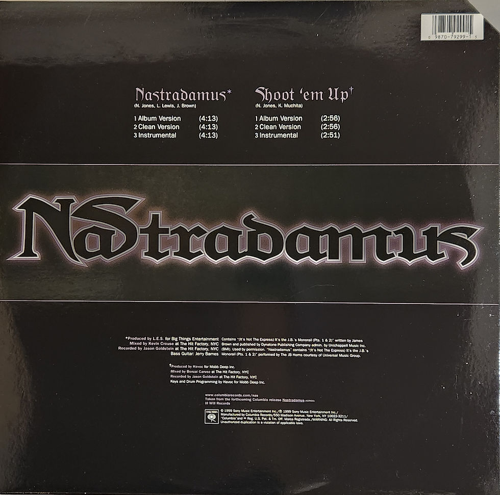Thumbnail: Nas - NASTRADAMUS / SHOOT 'EM UP
