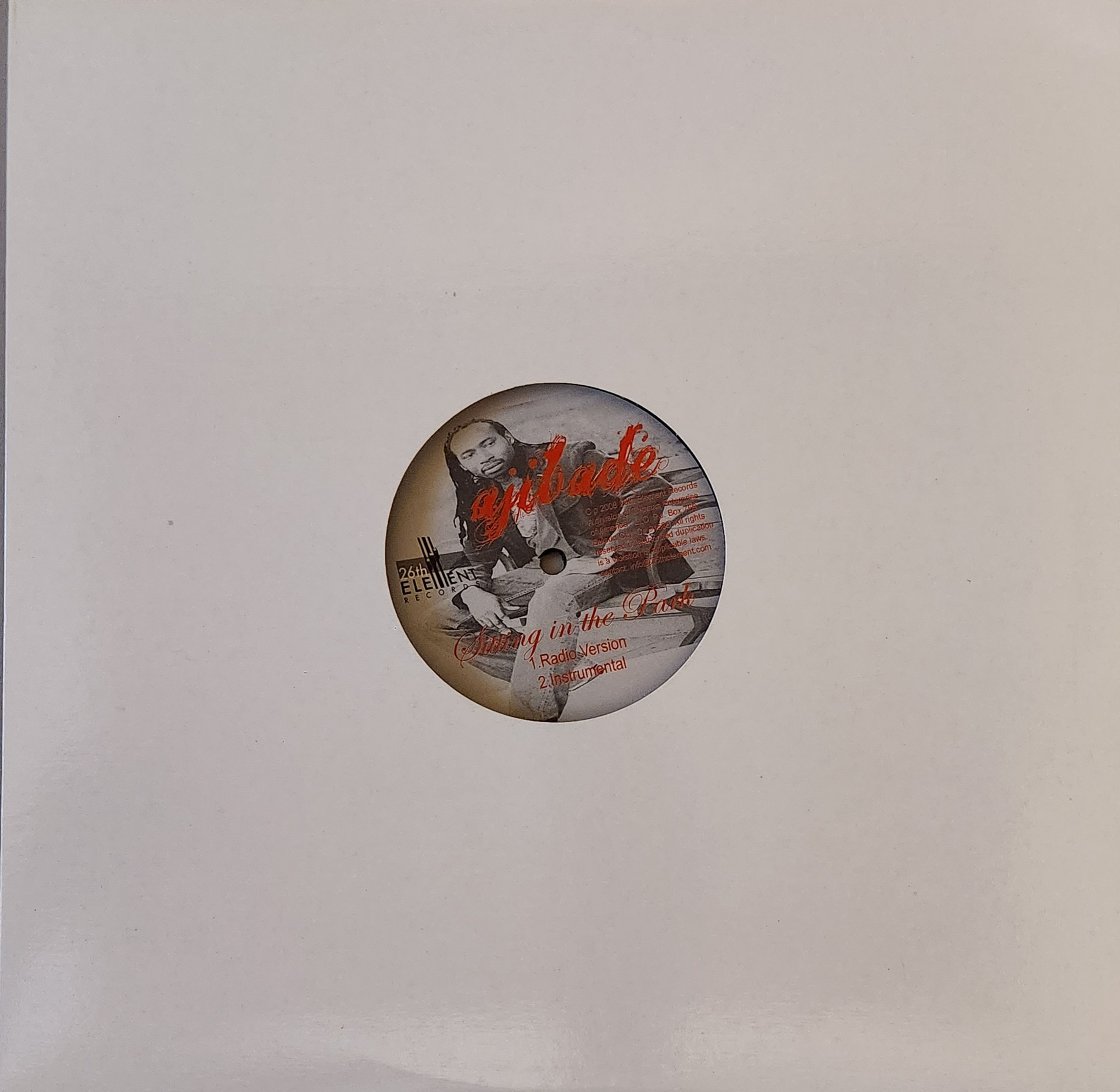 Ajibade - SITTING IN THE PARK