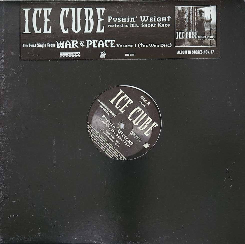 Ice Cube - PUSHIN WEIGHT