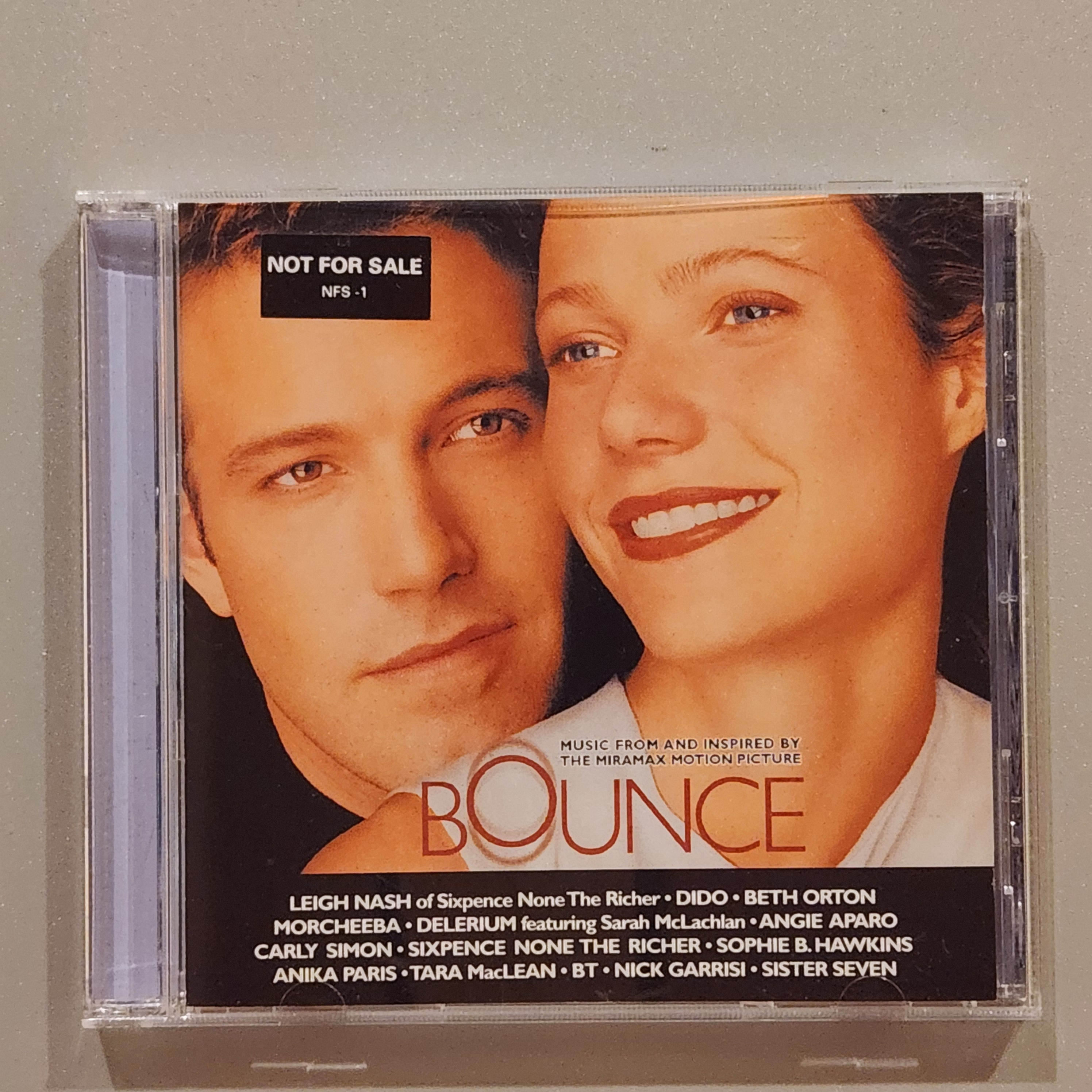 Various Artists - BOUNCE - MUSIC FROM AND ISPIRED BY THE MIRAMAX MOTION PICTURE