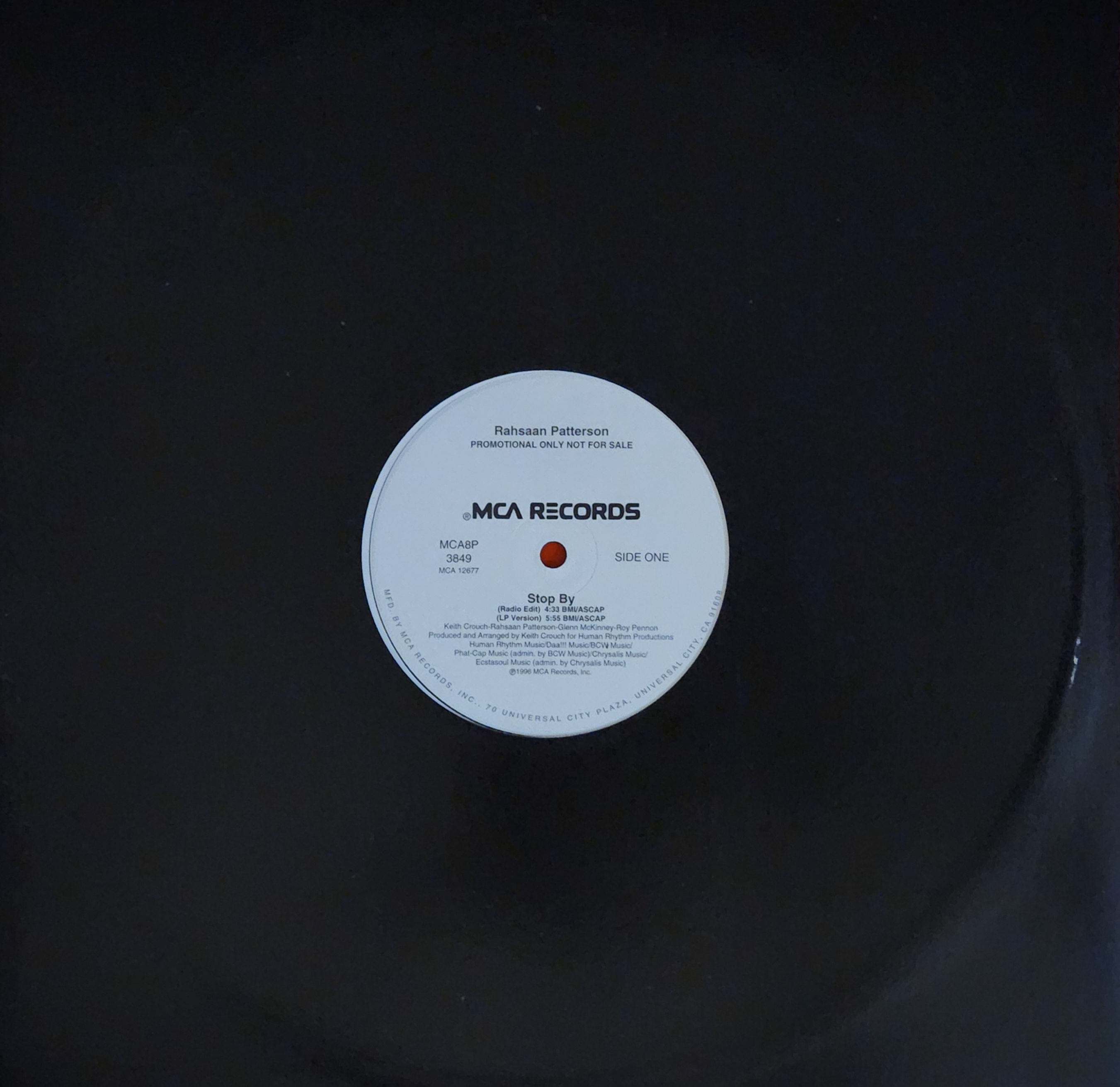 Rahsaan Patterson - STOP BY