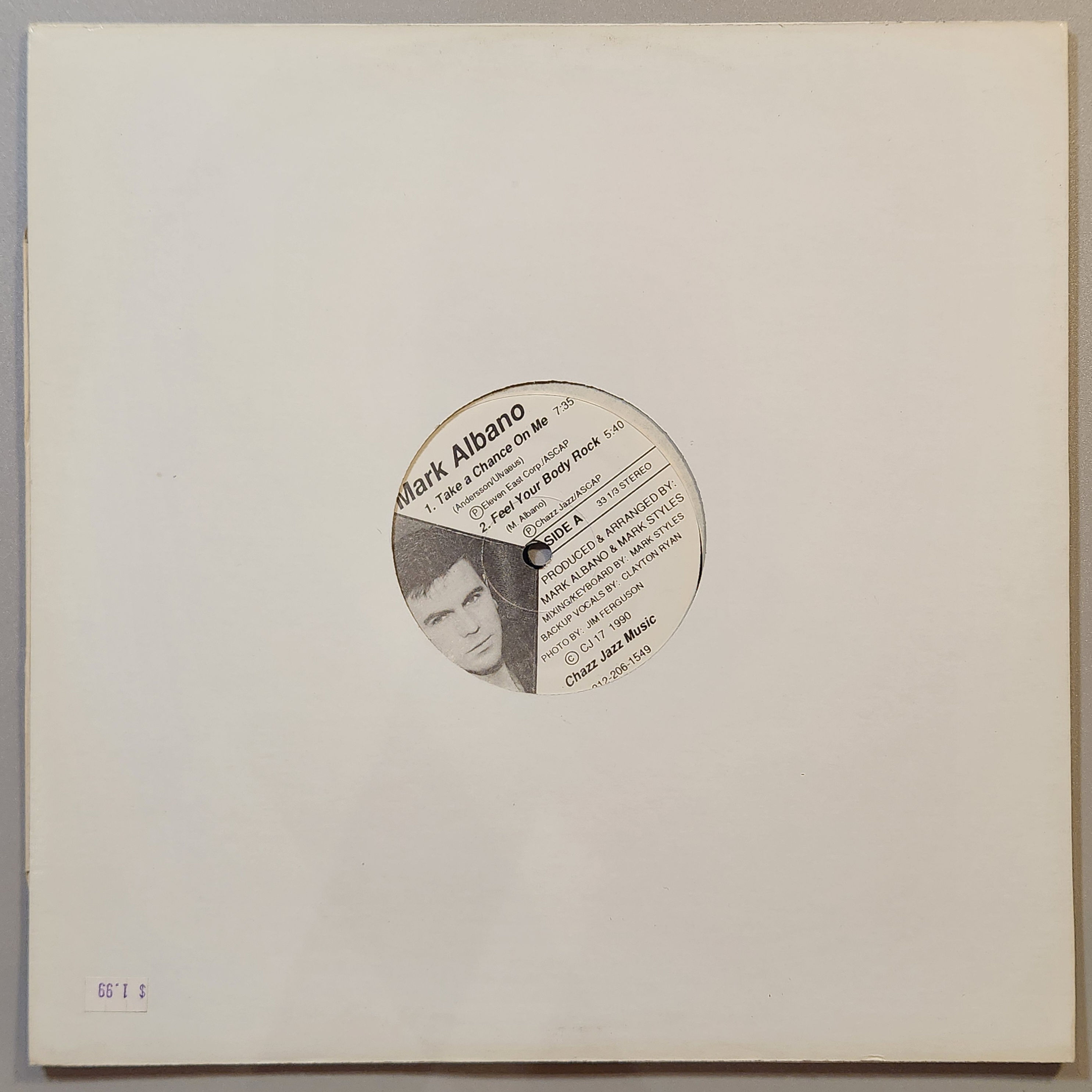 Mark Albano - TAKE A CHANCE ON ME / FEEL YOUR BODY ROCK