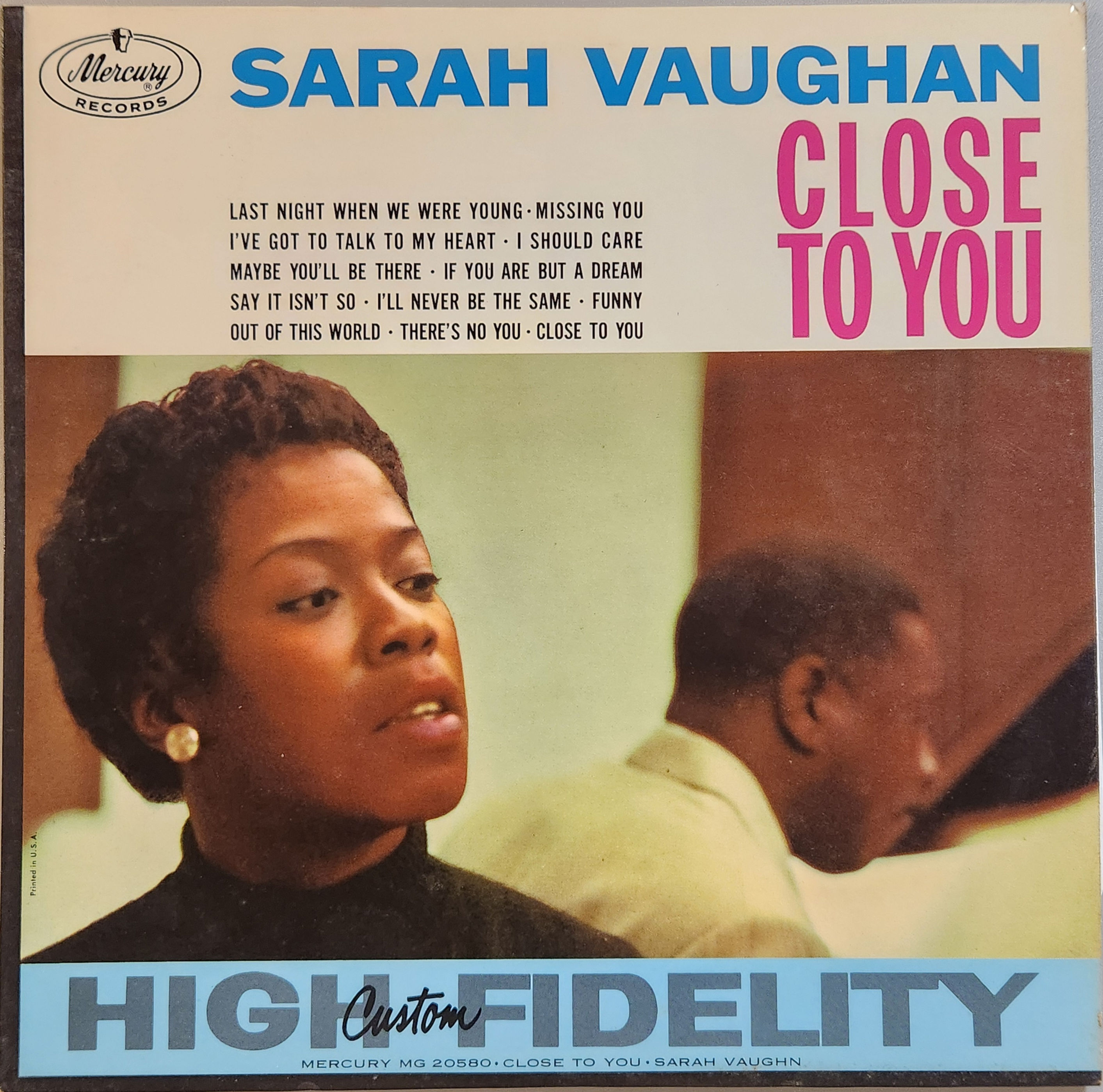 Sarah Vaughan - CLOSE TO YOU