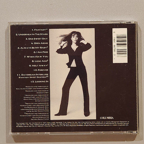 Mariah Carey Daydream – Vinyl Album USA MiniDisc | 'Daydream