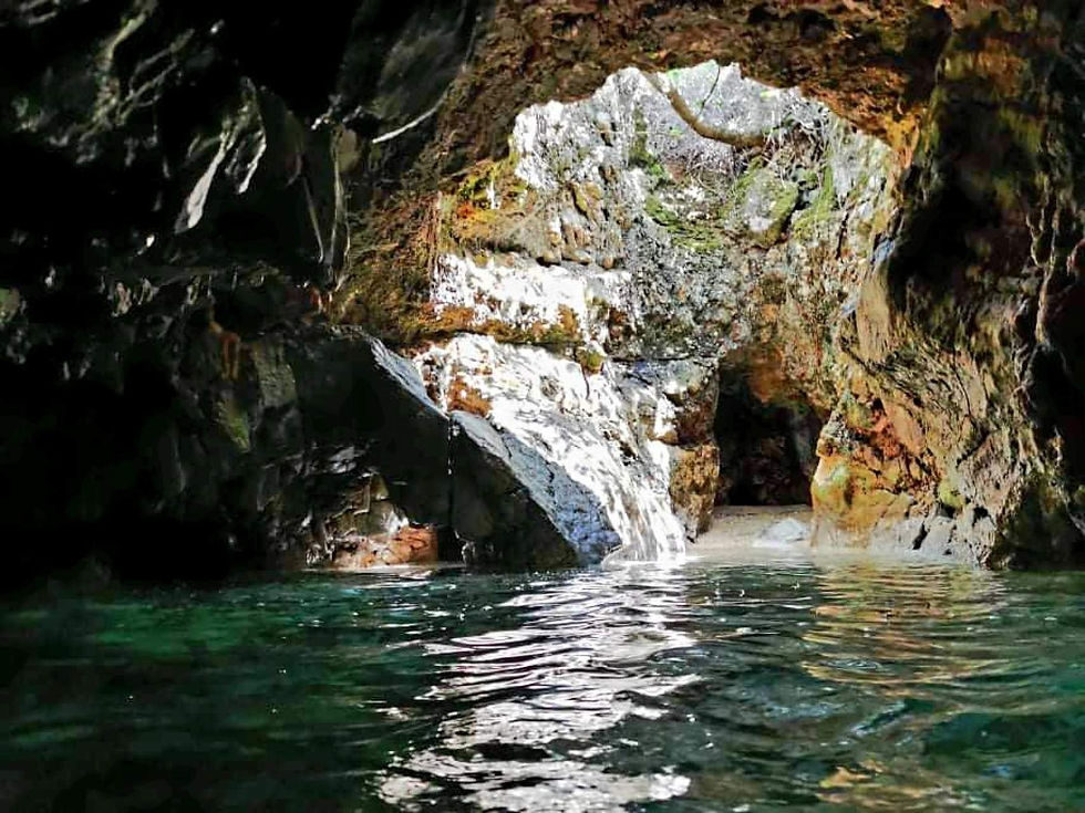 Blue Cave (Love Cave) on Plavnik Island