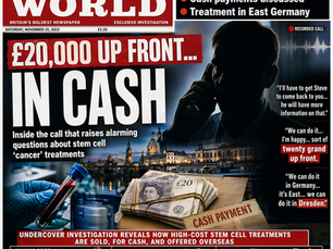 “Cash, Cancer and Confusion”: Inside a Call That Raises Serious Questions About Standards in the Stem Cell Industry