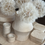 Thumbnail: Mooisa design vaas travertine (20 x 12 cm)