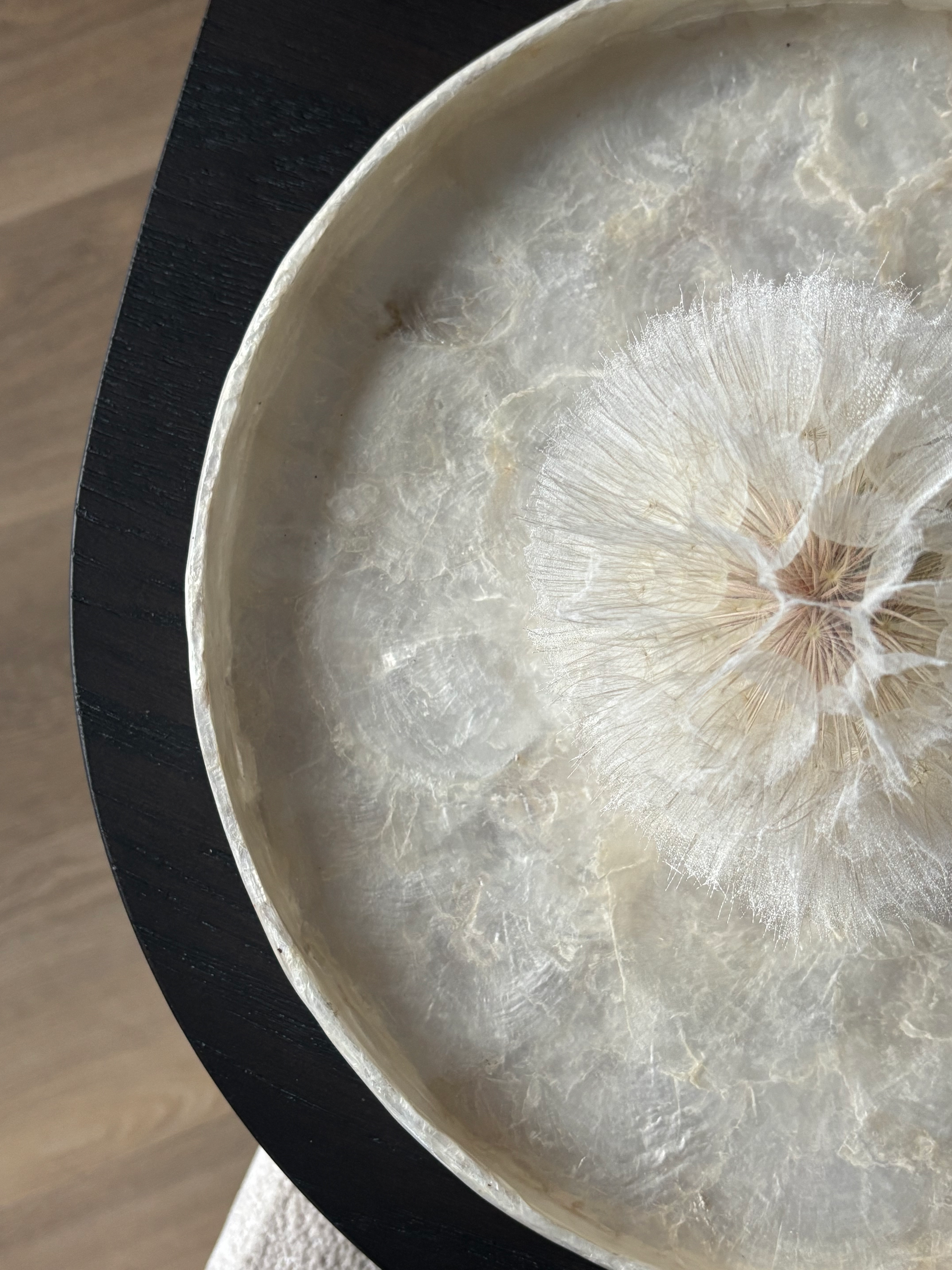 Capiz dienblad “Estelle” (31 x 31 x2 cm)