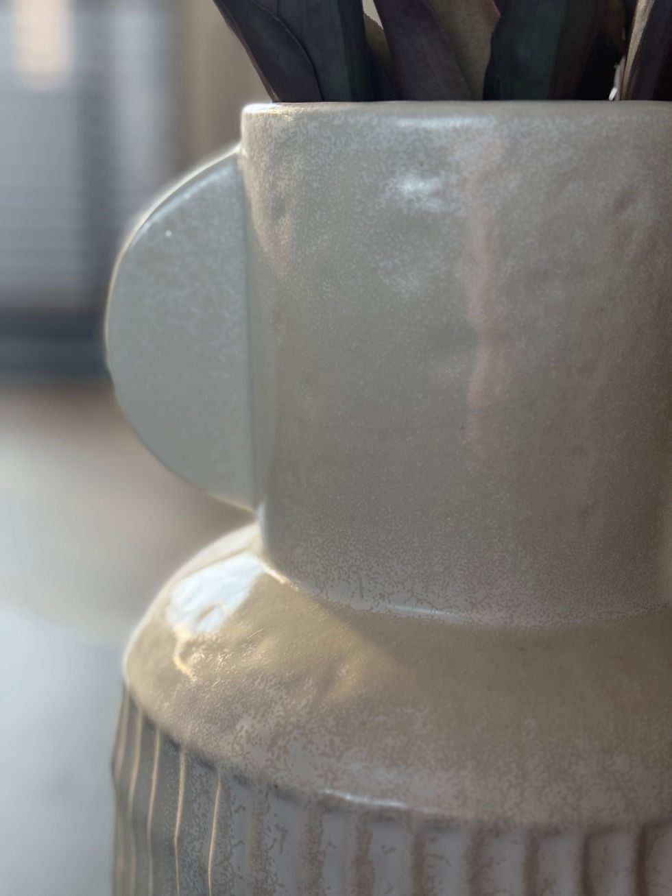 Thumbnail: Vaas Jacob creme/wit (excl.inhoud) S 17x 17x 21 cm