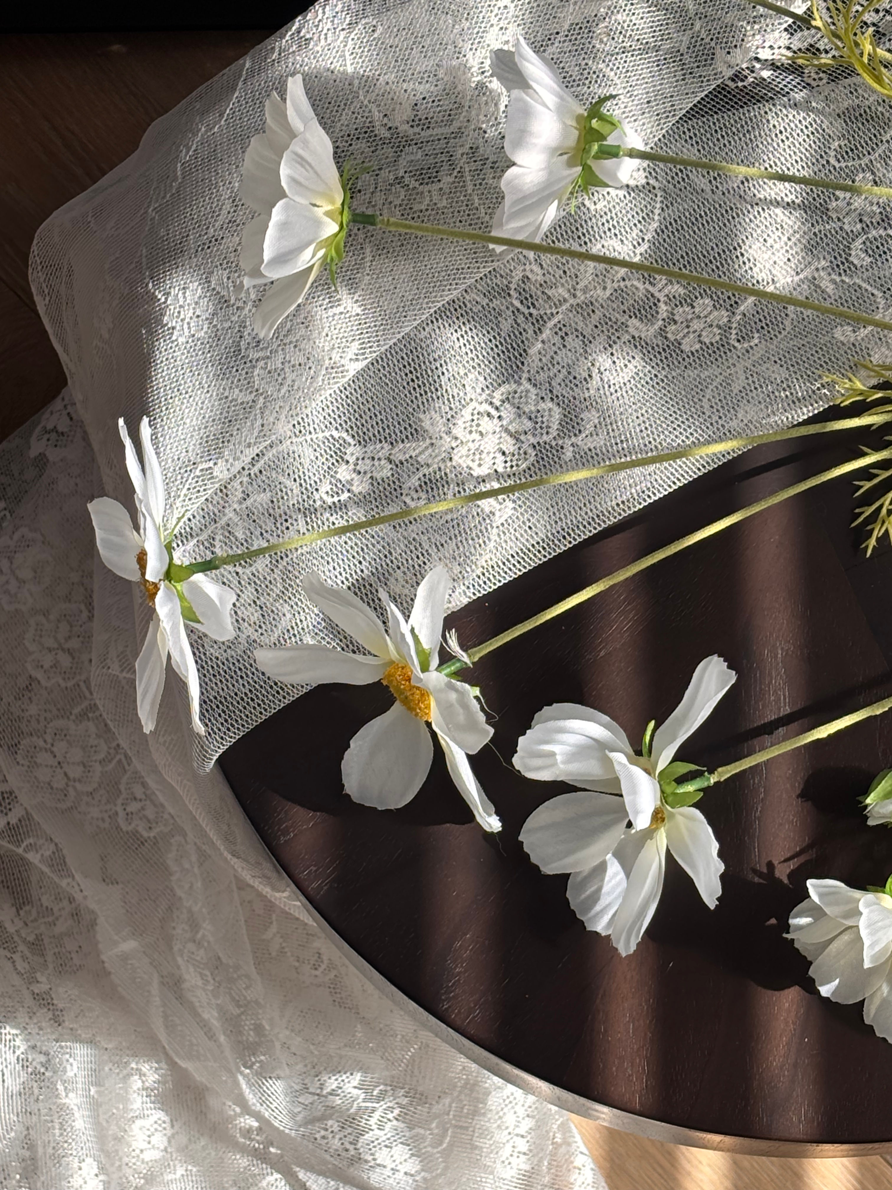 Kunsttak Cosmos Orion creme (92 cm)