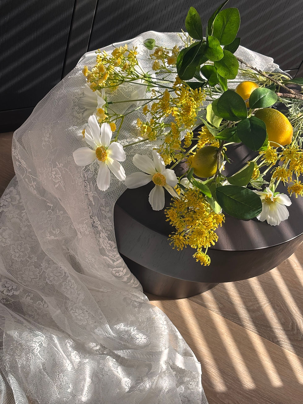 Thumbnail: Kunsttak Cosmos Orion creme (92 cm)