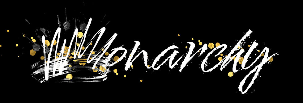 Full Name Logo for the Band Monarchy