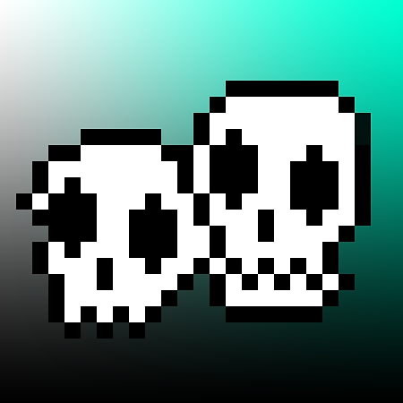 Skulls No. 18, 2023
Joshua Jerome Hunt
Digital image
From the Hue Cubes series