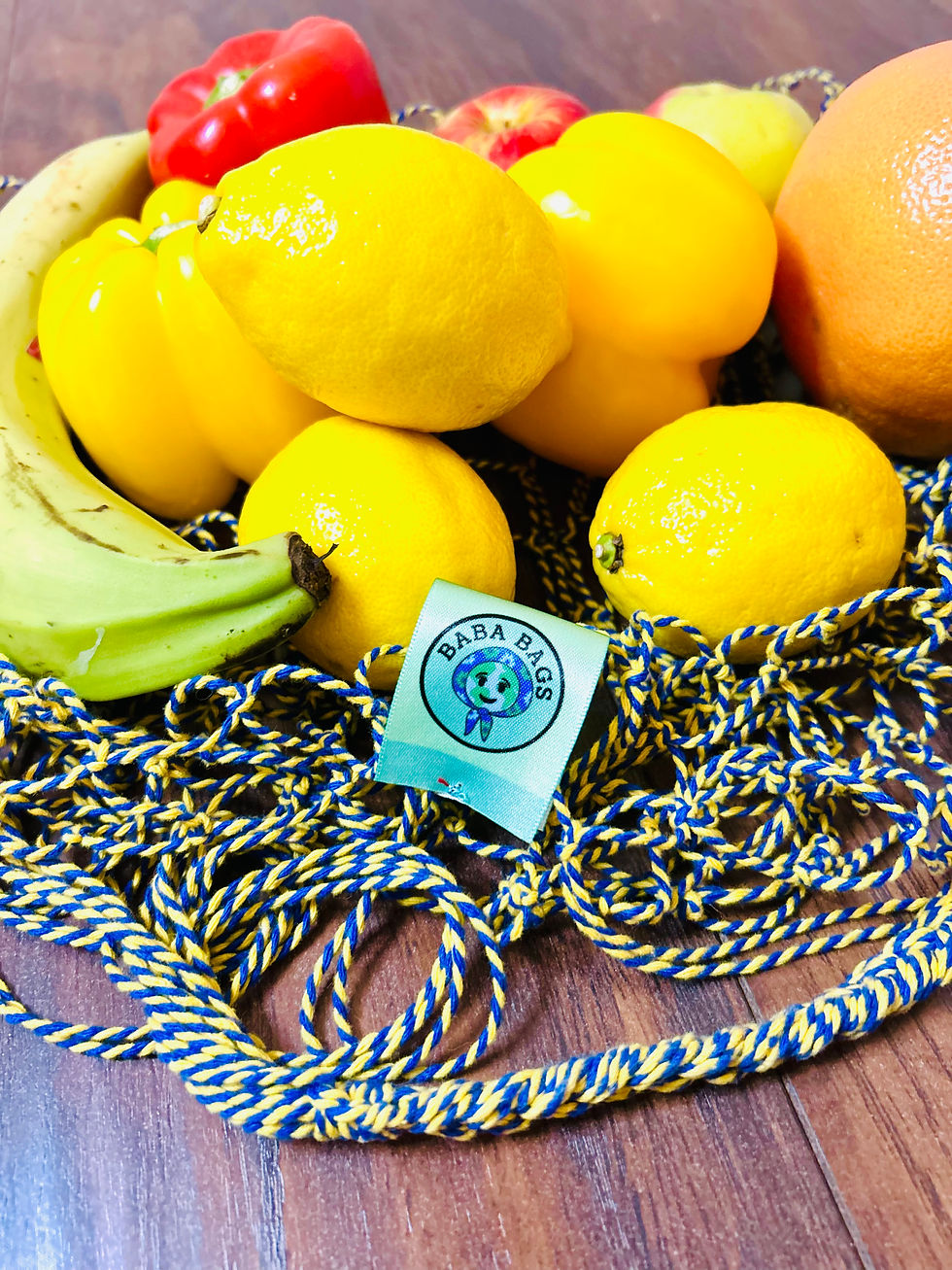 Thumbnail: Blue & Yellow Baba Bag 2.0